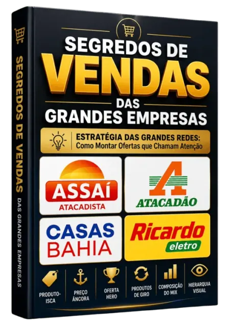 Capa do bônus Segredos de Vendas das Grandes Empresas